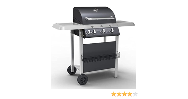 BARBECUE A GAS 3 FUOCHI CON FORNELLO H16023B CARTOMATICA Confezione da 1PZ BARBECUE A GAS 3 FUOCHI CON FORNELLO H16023B CARTOMATICA Confezione da 1PZ