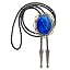 Blue Bolo Tie