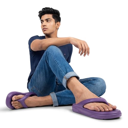 Image of Neeman's Cushers Flip Flops for Men | Powered by CushyVerse Technology for Ultimate Cushioning, Bounce & All-Day Comfort