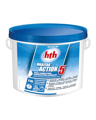 Hth - Chlore galets HTH 5Kg Maxitab 200g 5 fonctions