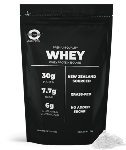 Pure Product Australia Whey Protein Isolate Powder Unflavoured (Natural) 4 kilograms