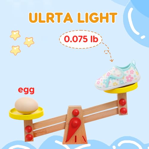 Image of FEETCITY Toddler Walking Shoes Slip On Toddler Shoes Boys Girls Kids Sports Sneakers Casual School Shoes Barefoot Shoes