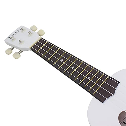 Ukulélé en bois de tilleulélé 53 cm avec accordeur de cordes en nylon pour une performance – Blanc - Les Beatles, Paul McCartney, John Lennon, RIngo Starr, George Harrison Ukulélé en bois de tilleulélé 53 cm avec accordeur de cordes en nylon pour une performance - Blanc – Image 5