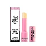 PEACE OUT Skincare Retinol Eye Stick | Daily Under Eye Retinol Serum Balm in Convenient Stick | Redu