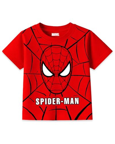 Image of Kuchipoo MARVEL Boys Regular Fit Cotton T-Shirts and Shorts