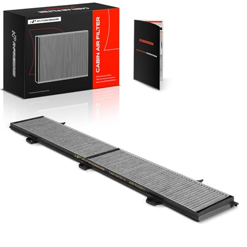 A-Premium Cabin Air Filter w/Activated Carbon Compatible with BMW 323i, 325i, 325xi, 328i, 328i xDrive, 328xi, 330i, 330xi, 335d, 335i, 335is, 335xi, X1, 1 Series M, 128i, 135i, 135is