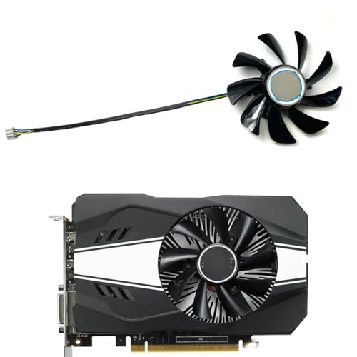 Ventilador de repuesto para reparar ASUS GTX 1650 y 1060 Phoenix con sobrecalentamiento