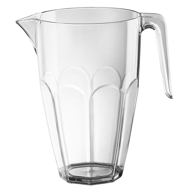 27 decantadores de plástico reutilizables San 2,25 l agua vino jarra irrompible