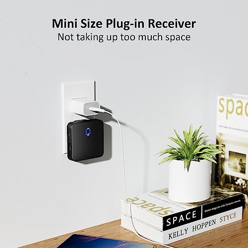 SECRUI Door Chime, Wireless Door Alarm Sensor