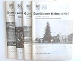  Gumbinner Heimatbrief aus der Patenstadt Bielefeld. Organ der Kreisgemeinschaft Gumbinnen/Ostpreußen. Jahrgang 1993. 4 Hefte