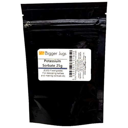 Potassium Sorbate 25g Pouch Fermentation Stopper Homebrew Wine Beer Stabiliser