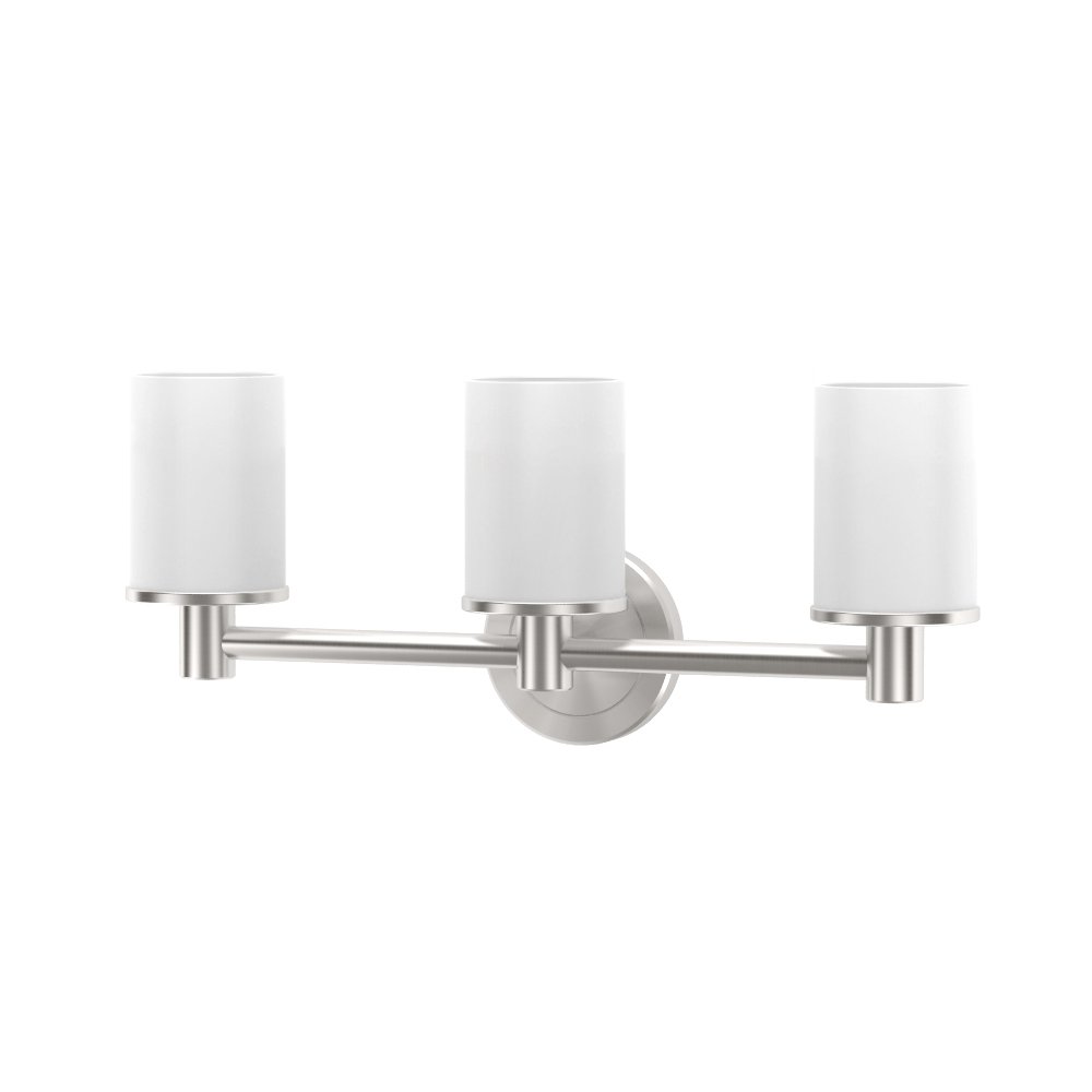 Gatco 1687 Latitude II Triple Sconce Light Fixture, Satin Nickel