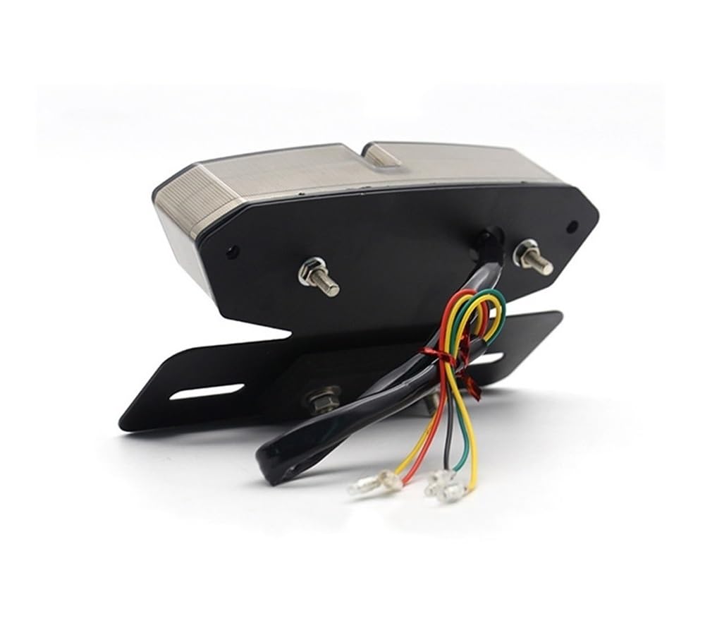 Faro posteriore Moto Accessori per motociclette da 12 V Luci di direzione posteriori Luce stop a LED Indicatore per frenata
