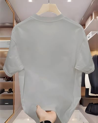 Image of AUSK Oversized T-Shirts || Printed Loose Fit Half Sleeve Tshirt for Mens
