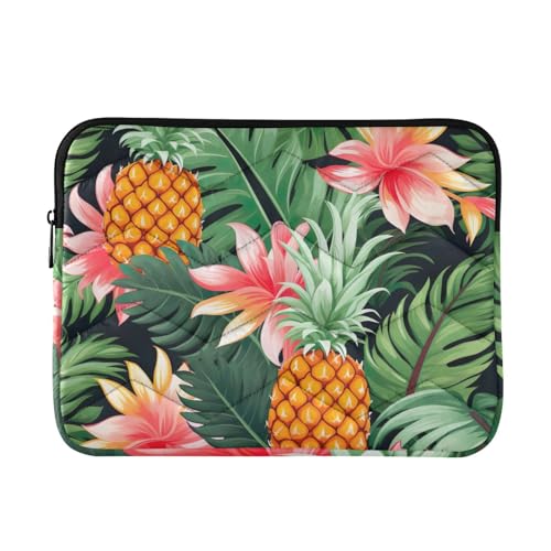 Funda para portátil 13-14 pulgadas con estampado tropical