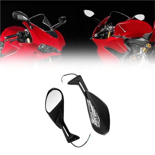 Rétroviseurs de clignotants moto pour Panigale R 1198 et Superbike 959 Corse