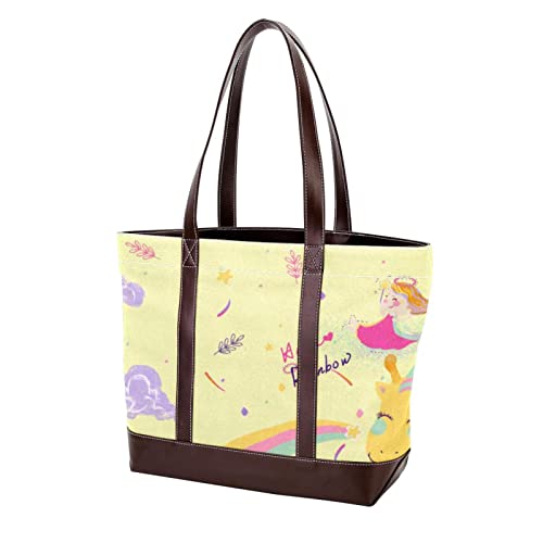 Sac girafe fille bandoulière et grand cabas arc-en-ciel femme