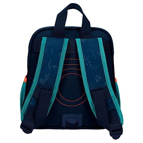 Enso Dino artist Preschool Backpack Adaptable to Trolley Multicolor 23x25x10 cm Polyester 5.75L, Colourful, standard size - Image 3