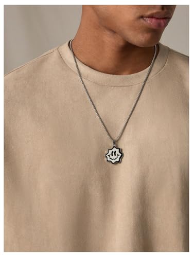 GORGLITTER Men's Cropped T Shirt Boxy Crop Tees Top Number Graphic Short Sleeve Crewneck Faux Suede Shirts Streetwear4