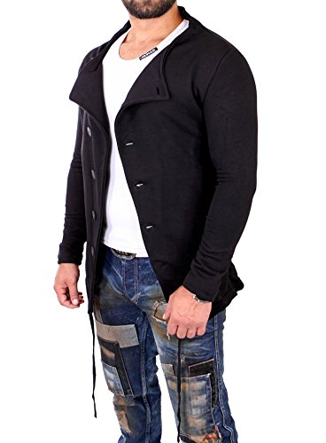 ReRock - Sudadera con capucha - para hombre Negro negro Medium