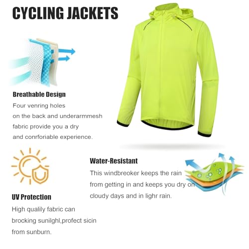 Chaqueta impermeable liviana con capucha y ajuste miniatura 6