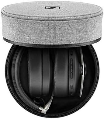 Sennheiser Momentum 3 Wireless Noise Cancelling Headphones with Alexa built-in, Auto On/Off, Smart Pause Functionality and Smart Control App, Black