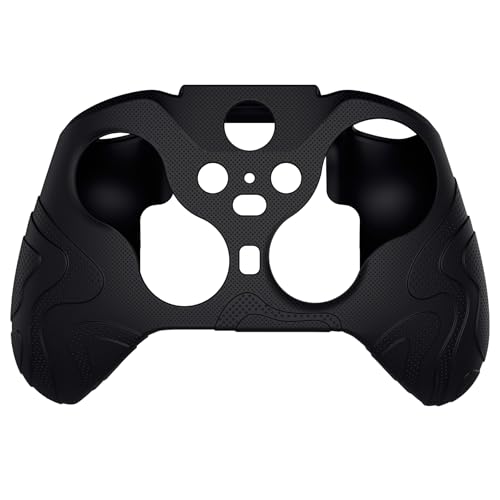 Image of PlayVital Mountain Range Edition Silicone Cover for Xbox Elite Wireless Controller Series 2, Black Anti-Slip Controller Skin for Xbox Elite Series 2 Core with Thumb Grips