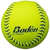 Baden | USSSA Approved | Official League Fastpitch Softballs | Perfection Leather | 11 or 12 | Optic Yellow | One Dozen