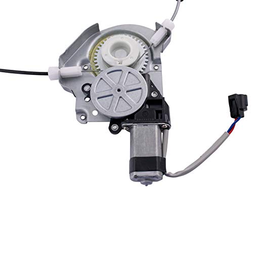Image of TRQ Front Right Power Window Regulator & Motor Assembly Passenger Side Compatible with 1994-1997 Honda Passport Isuzu Rodeo