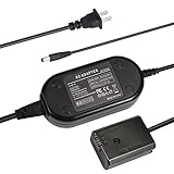 Smartpow Camera AC Adapter Power Supply AC-PW20 Charger Kit for Sony Alpha NEX5 NEX7 A7 A7R A7II A6000 A5100(Replacement for NP-FW50 Battery)