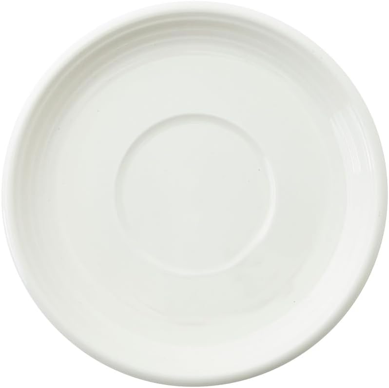 Koyo Pottery 12620057 Orbit Classic Ivory Latte Saucer, Dishwasher Safe, Made in Japan