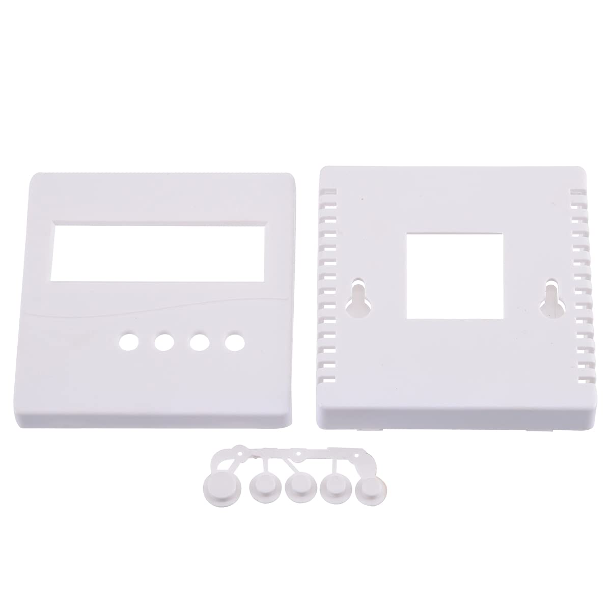 Jyving Plastic Electronic Project Box 86x86x26mm White Enclosure