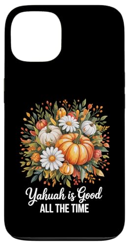 秋の花 パンプキン ヤフア Is Good All Time スマホケース iPhone 13 用