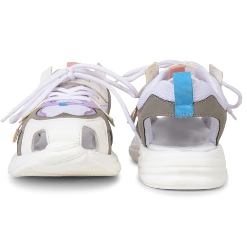 Image of Liberty Leap7x CLOUDY-3E Casual Sandal for Kids With EVA Sole | PU Outsole Comfortable and Cushioned Footbed | Durable Summer Footwear for Indoor and Outdoor | Ideal for Everyday Wear