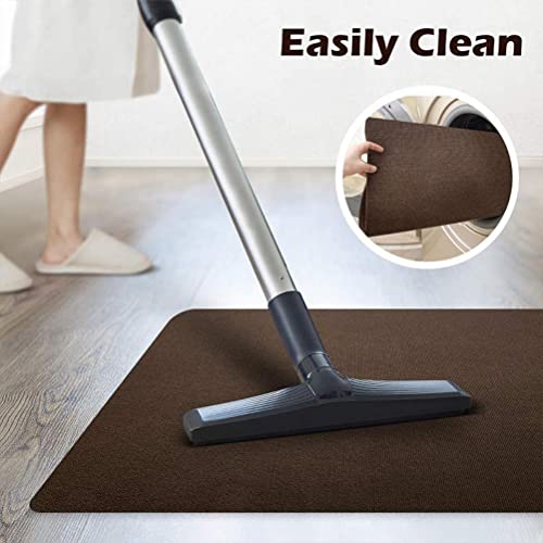 Sfntion Chair Mat, Office Chair Mat For Hard Floors & Tile Floor, Large Anti-Slip Floor Protector Desk Chair Mat, Against Scratches Rug Reduce Noise, Easy Clean And Flat Without Curling #TOP1