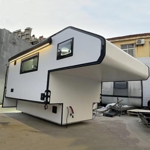 Overland Truck Camper, Folding Pop Up Pickup Camper for Off Grid Travel