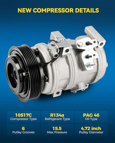Image of PHILTOP NEW AC Compressor for Tundra 2000-2006 4.7L