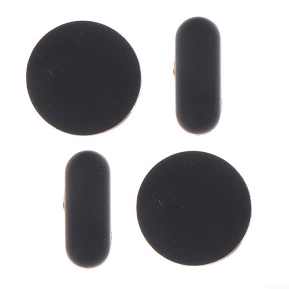 Set di piedini in gomma per HP EliteBook 840/745/820/725/850/755 G3 G4, colore nero, confezione da 4
