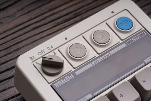 Image of 8BitDo Retro 18 Mechanical Numpad, Support Calculator Mode, Bluetooth /2.4G /Wired Tempad for Windows and Android - (M)