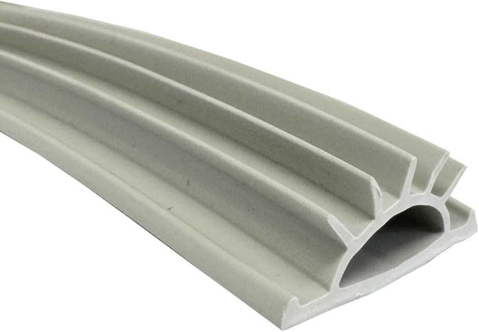Replacement Gray Vinyl Weatherseal for Pemko Door Bottom Door Shoes for 36" Door