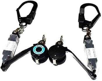 Amazon.co.jp: 【ポリマーギヤ】 フルハーネス用巻取り式ランヤード2丁