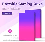 1TB Portable External Hard Drive, USB 3.0 Ultra Slim 2.5-Inch HDD | Plug & Play Storage, PC, Laptop, Desktop, Compatible Gaming Console, Windows, IOS, Linux