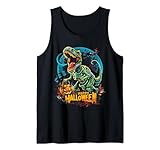 Photo Gallery t rex dinosauro spaventoso zombie felice halloween uomini donne canotta Photo Gallery t rex dinosauro spaventoso zombie felice halloween uomini donne canotta