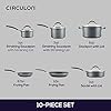 Circulon A1 Series with ScratchDefense Technology Nonstick Induction Cookware/Pots and Pans Set, 10 Piece - Graphite #1