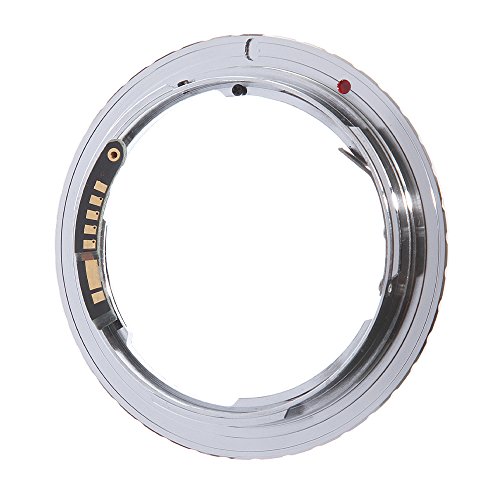FocusFoto 9th Gen AF Confirm Adapter for Pentax K PK Lens to Canon EOS EF EF-S Mount Camera 80D 77D 70D 60D 5D Mark II III 5D2 5D3 7D 6D 3000D 1500D 1300D 1200D 800D 760D 750D 700D 650D 100D