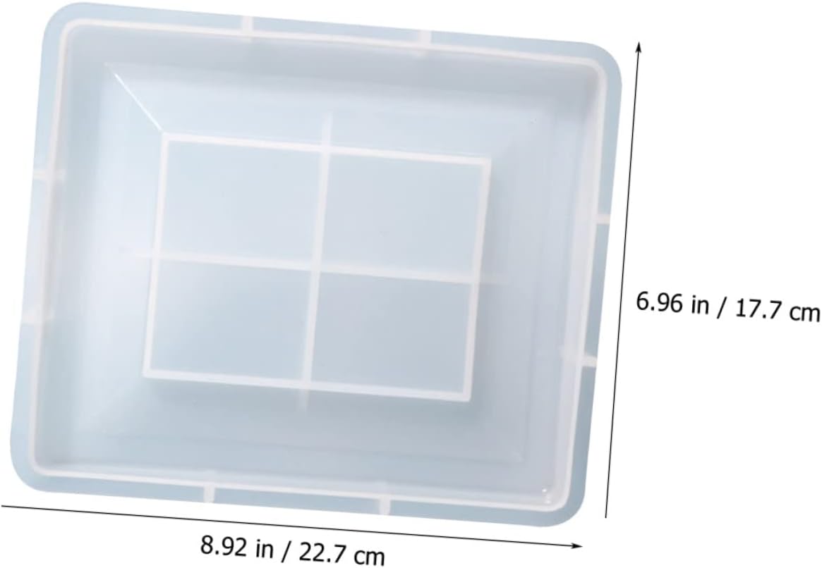 TEHAUX Silicone Photo Frame Mold for Crafts Design for Custom Frames Flexible Easy Release Silicone Molds for Unique Home Decor Projects