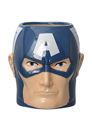 Marvel Captain America- Mug Captain America, multicolore (Monogram International Inc. 68542)