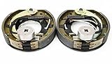 New 7' X 1-1/2' Trailer Electric Brake Assembly (1 Right + 1 Left) - 21002