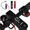 FreeLeben Elektrische Scooter Dashboard, Xiaomi M365 Pro Refit Bluetooth Upgrade Circuit Board met Screen Cover Instrument Vervanging