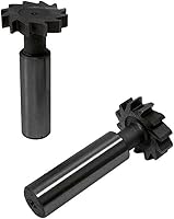 Vista 3 de HSS Woodruff - Juego de cortadores de llaves (1/2 pulgadas, mango recto, 10 piezas)